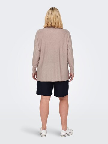 ONLY Carmakoma Sweater 'Alona' in Beige