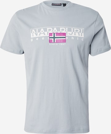 T-Shirt 'S-AYLMER' NAPAPIJRI en bleu : devant