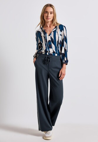 STREET ONE Loosefit Hose in Blau