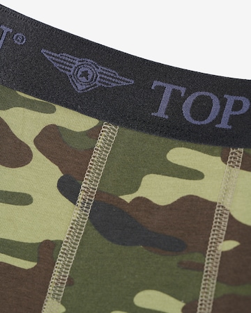 TOP GUN Boxershorts in Grün