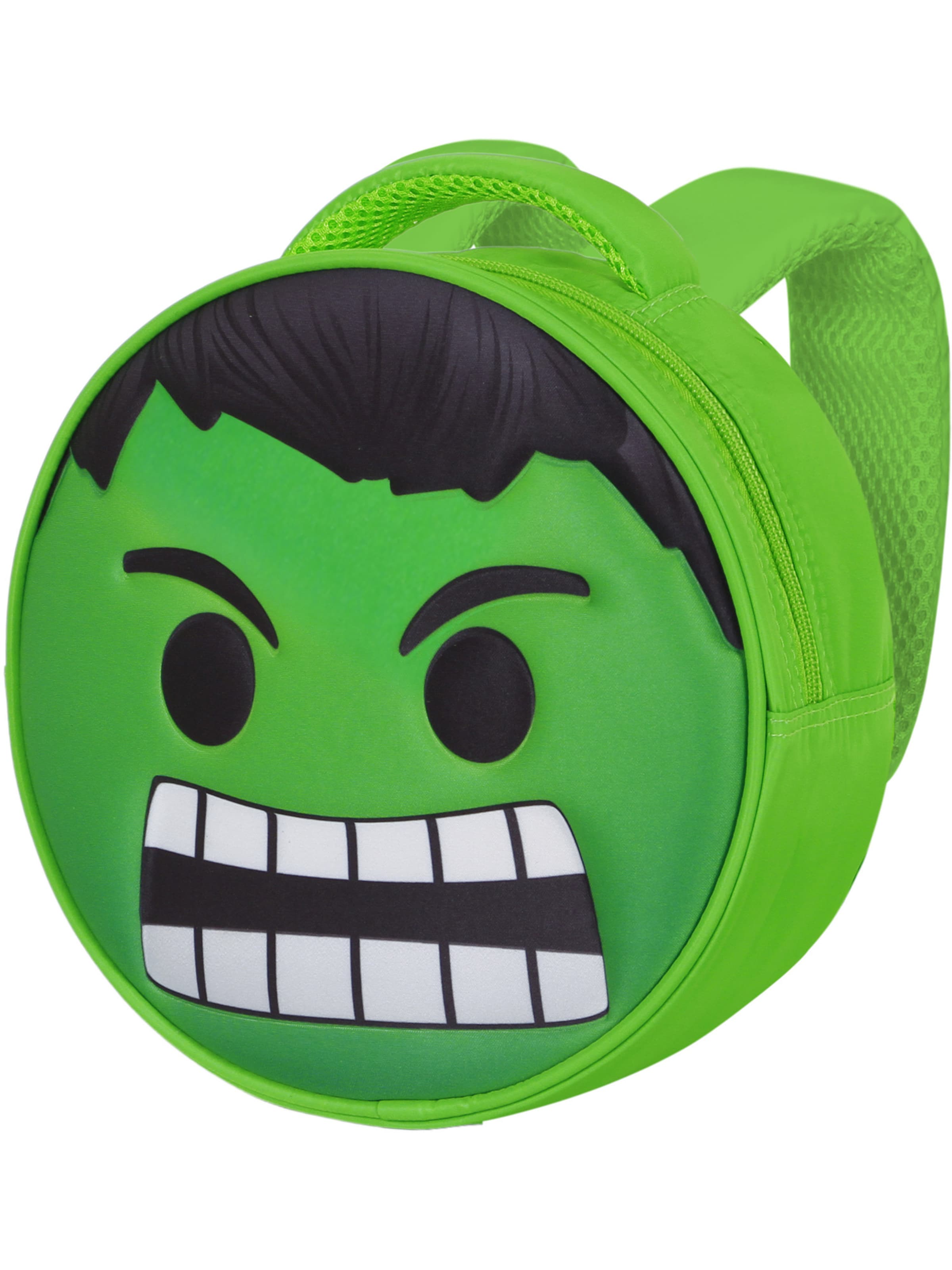 marvel Rugzak 'Hulk Send-Emoji' in Groen