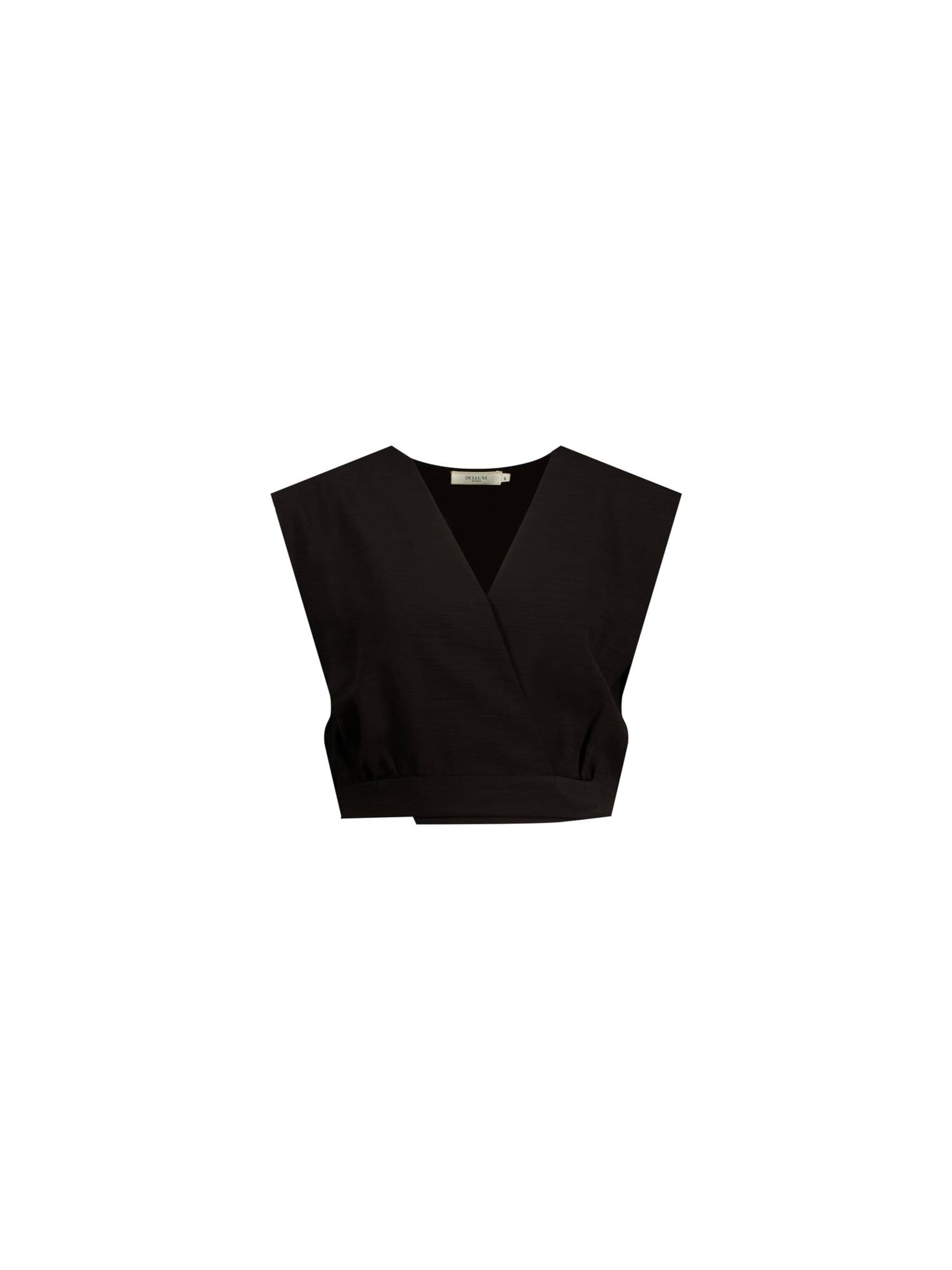 Deeluxe Shirt ' MELICE ' in Schwarz: Vorderseite