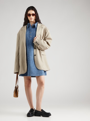 MSCH COPENHAGEN Shirt dress 'Ibo' in Blue