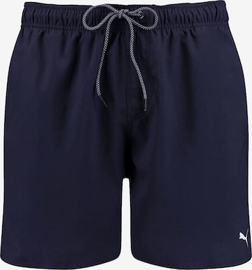 PUMA Swimming Trunks in Blue: front