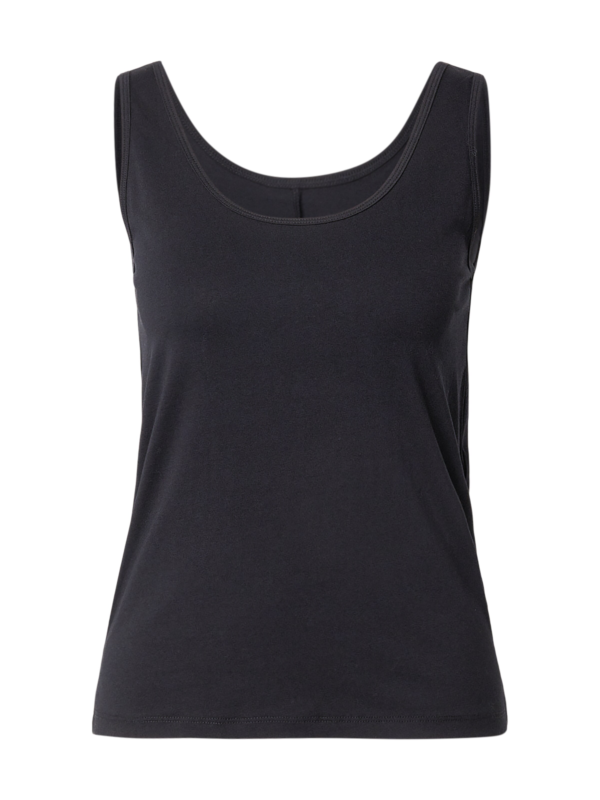 TOM TAILOR Top in Schwarz: Vorderseite