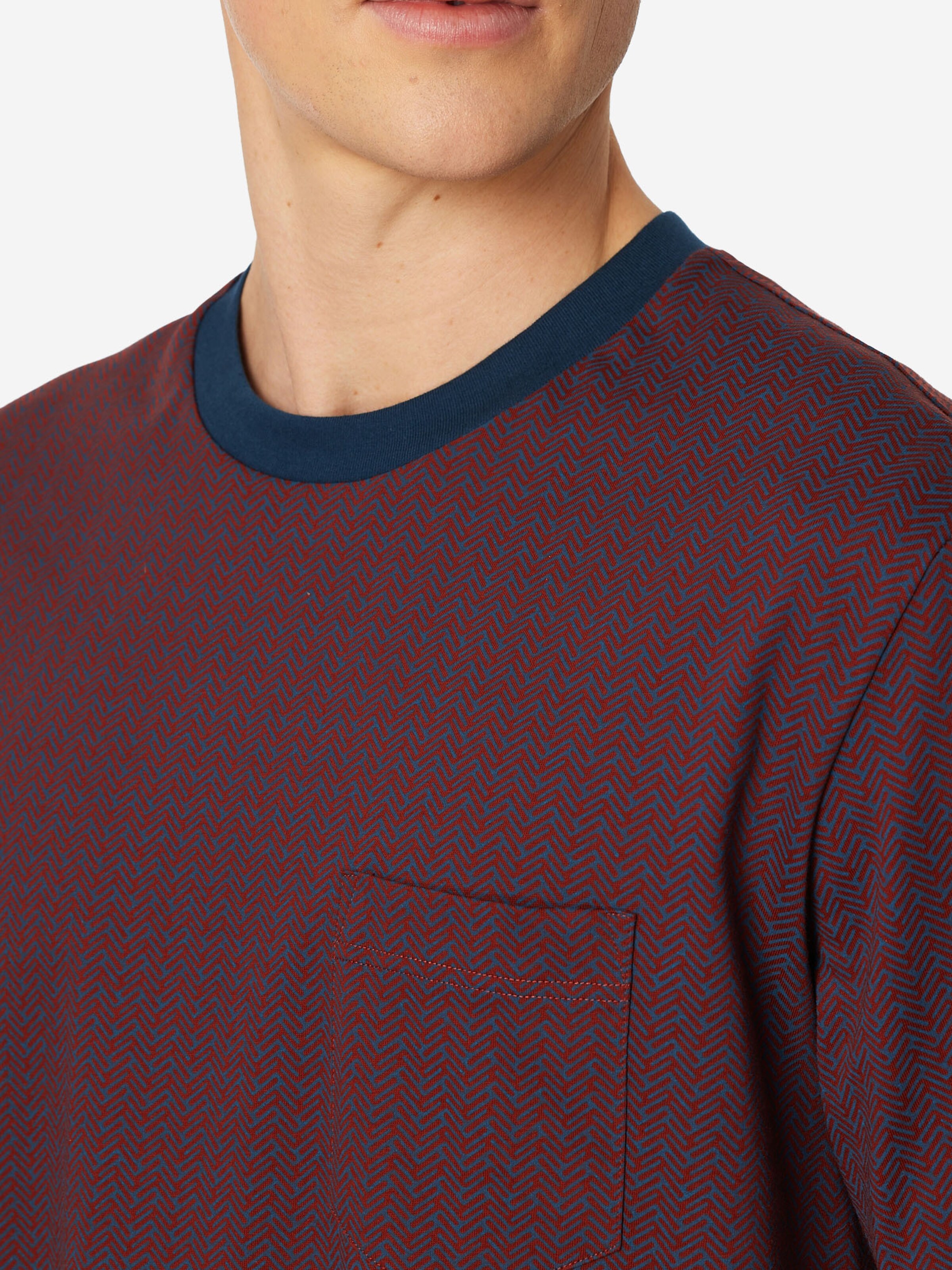 Pyjama court ' Comfort Essentials ' SCHIESSER en bleu