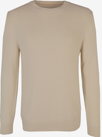 Pull-over Steffen Klein en beige : devant