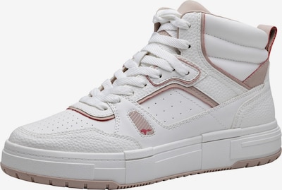 TAMARIS Sneaker high i pudder / offwhite, Produktvisning