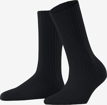 FALKE Socken 'Cosy Wool Boot' in Blau: Vorderseite