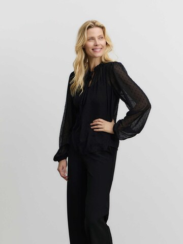 rosemunde - Blusa 'Jamin' en negro