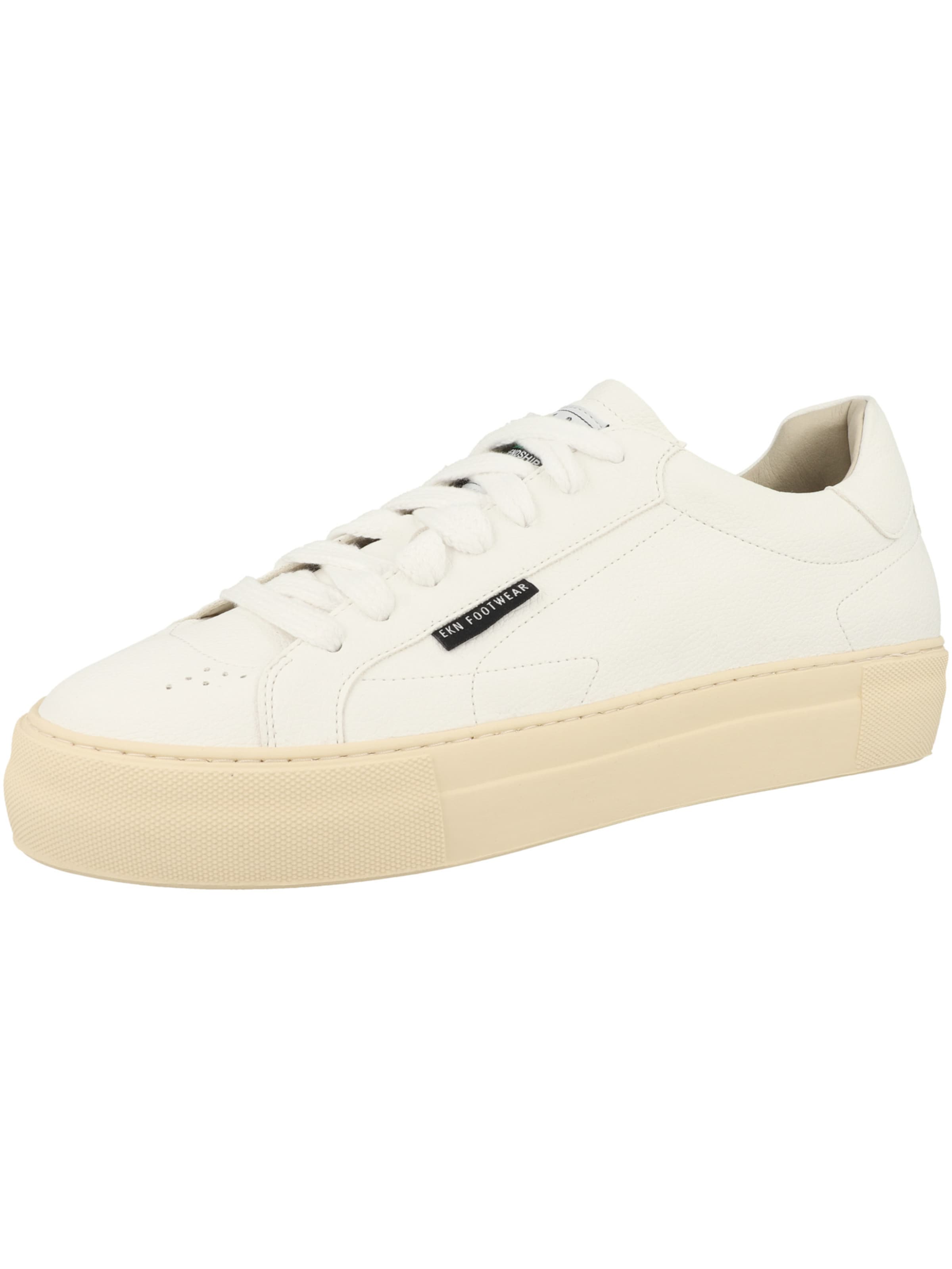Baskets basses 'Oak' Ekn en blanc : devant