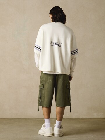 Bershka Tréning póló - fehér