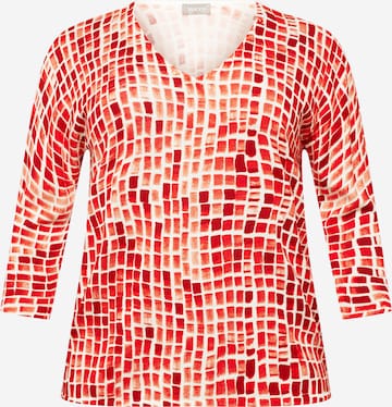 SAMOON Blouse in Rood: voorkant