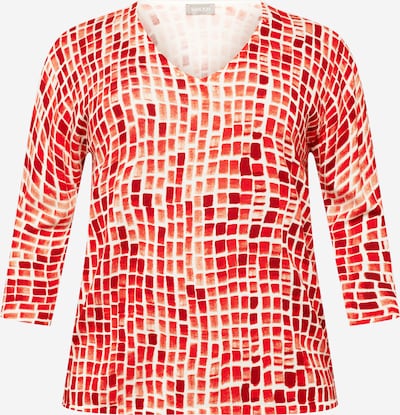 SAMOON Blouse in Orange / Red / White, Item view