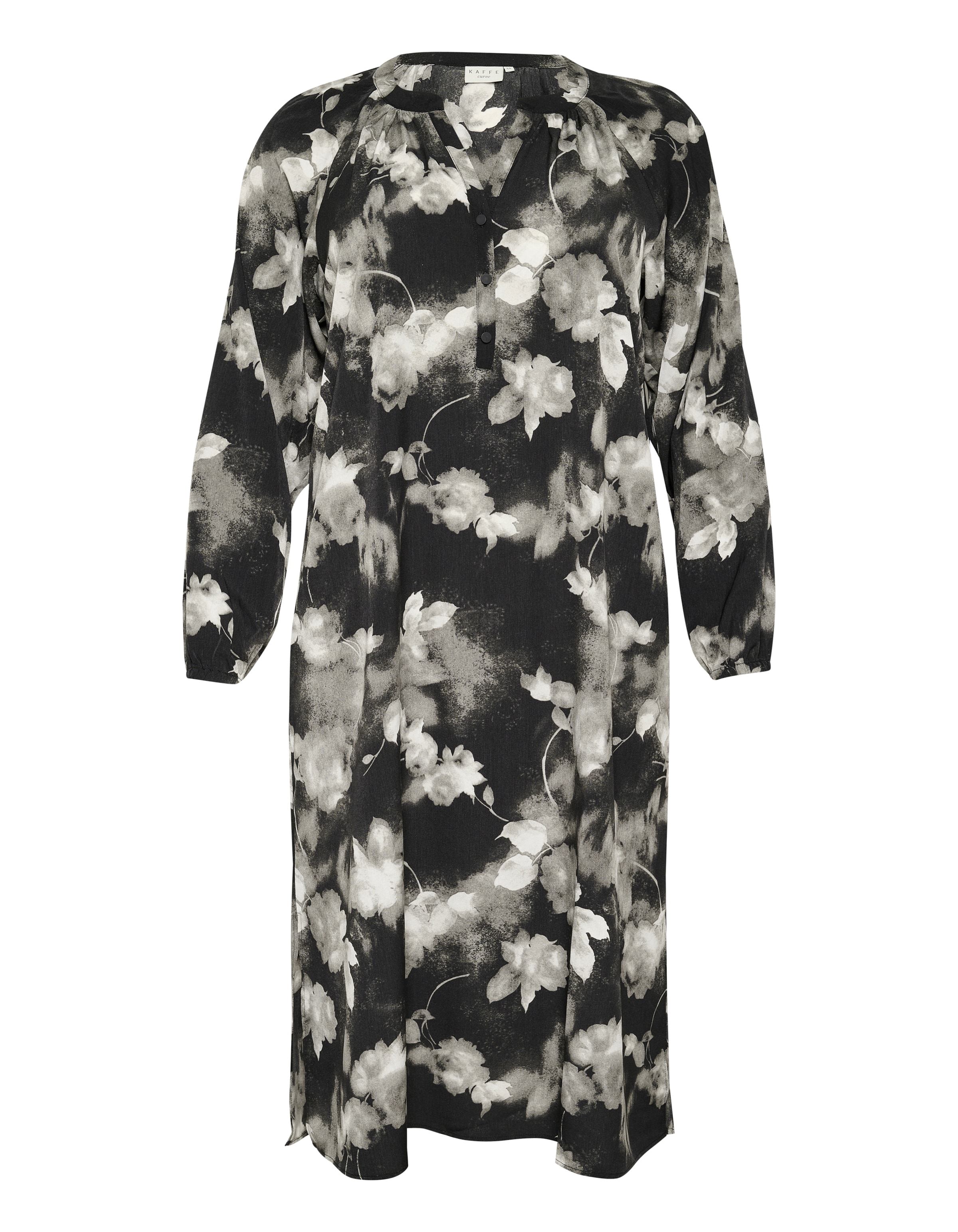 KAFFE CURVE Dress in Black: front