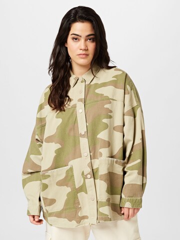 Veste mi-saison River Island Plus en vert : devant