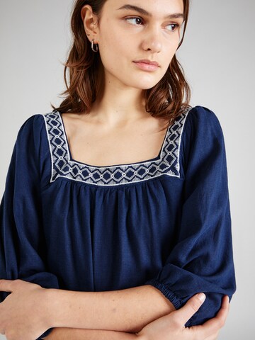 Marks & Spencer Bluse in Blau