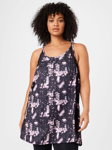 Zizzi - Top 'AHELEN' en negro: frente