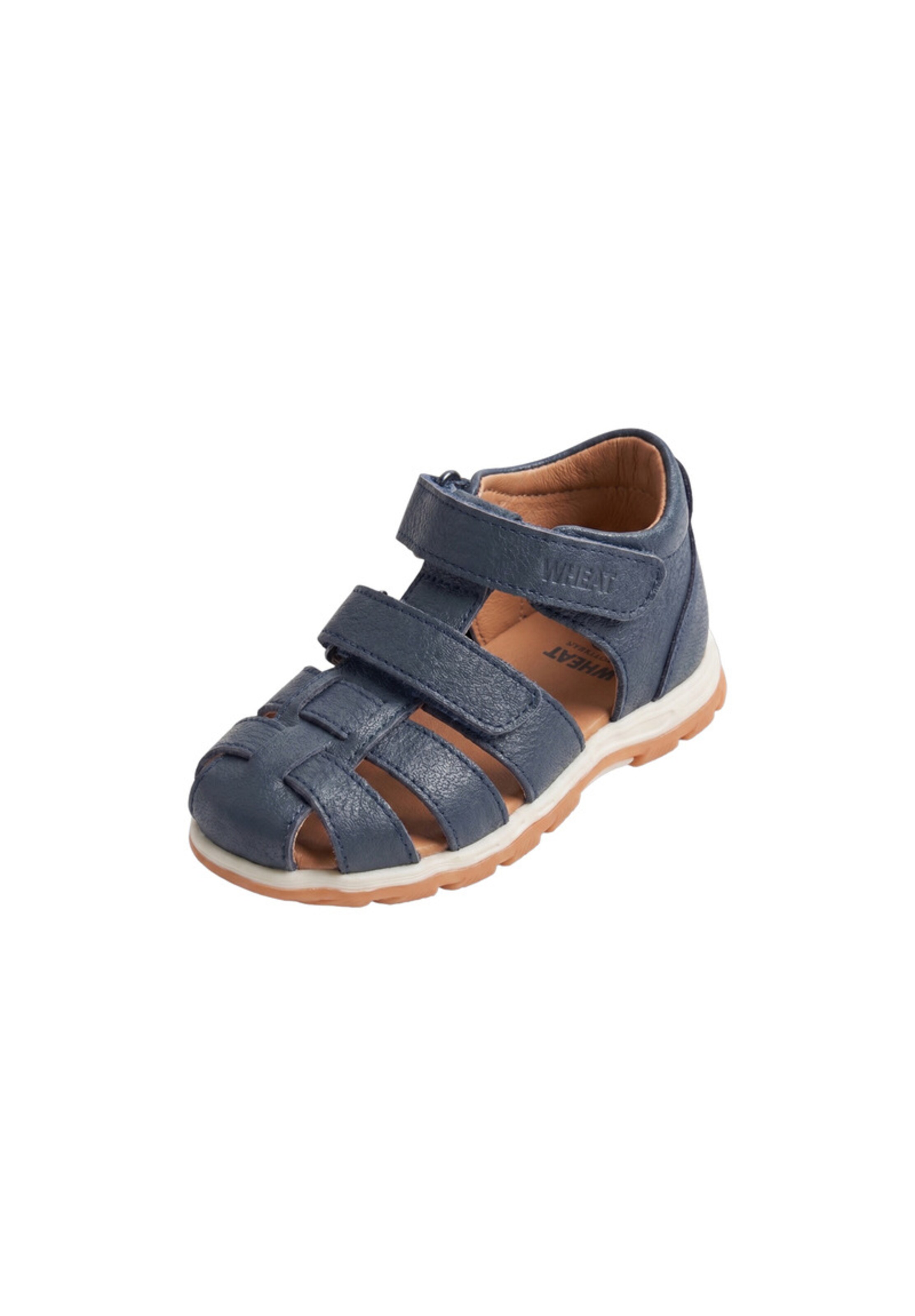 WHEAT Sandale in Blau: Vorderseite