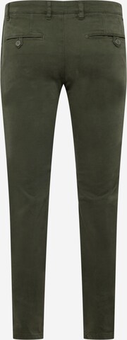 DRYKORN Liibuv Chino-püksid 'MAD', värv roheline