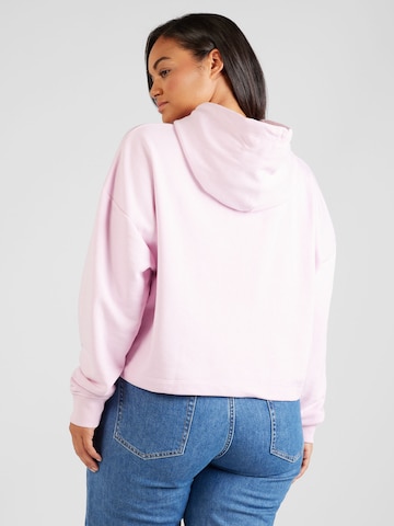 Tommy Jeans Curve Mikina – pink