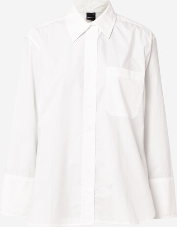 Gina Tricot - Blusa 'Gizem' en blanco: frente