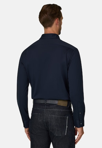 Boggi Milano Regular fit Overhemd in Blauw