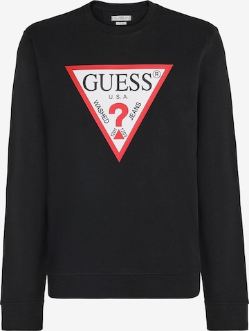 GUESS Свитер в Черный: спереди