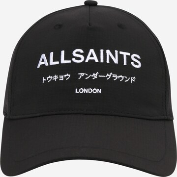 Casquette 'UNDERGROUND' AllSaints en noir