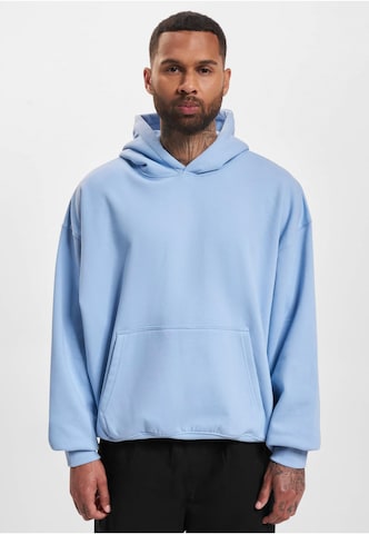 Felpa di DEF in blu: frontale