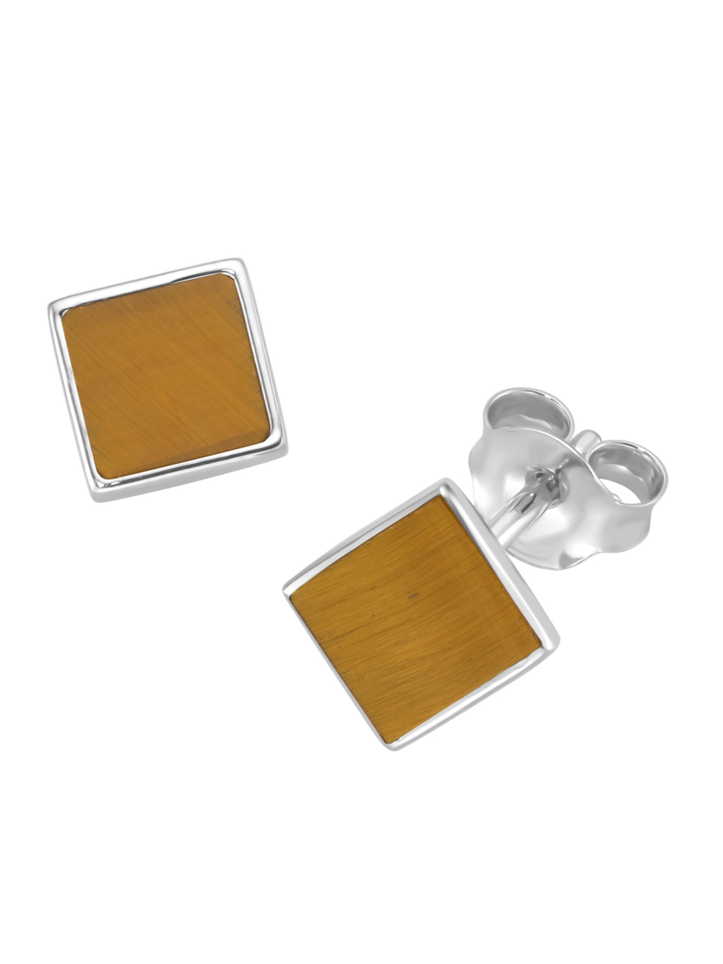 Giorgio Martello Milano Earring in Brown: front