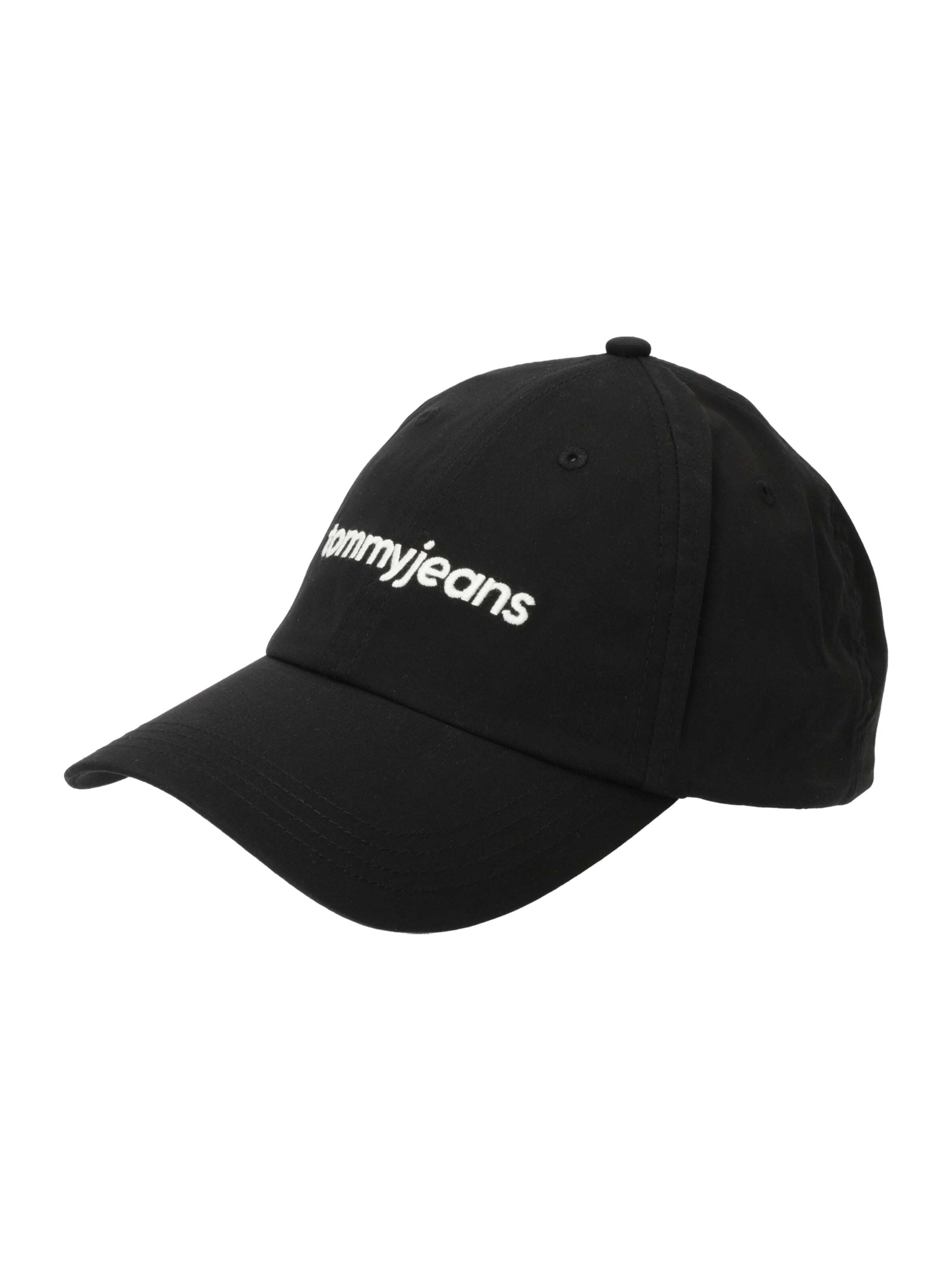 Tommy Jeans Cap in Schwarz: Vorderseite