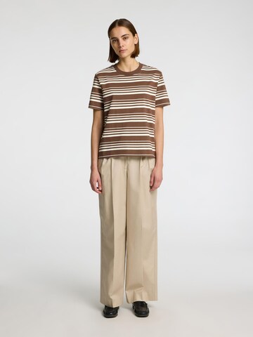 Maglietta di SELECTED in marrone
