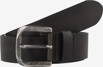 Ceinture REPLAY en marron : devant