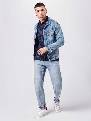 mėlyna TOM TAILOR DENIM Marškinėliai