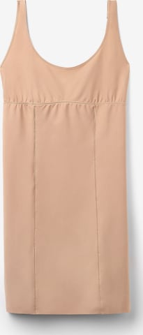 Tezenis Bodice Dress in Beige: front