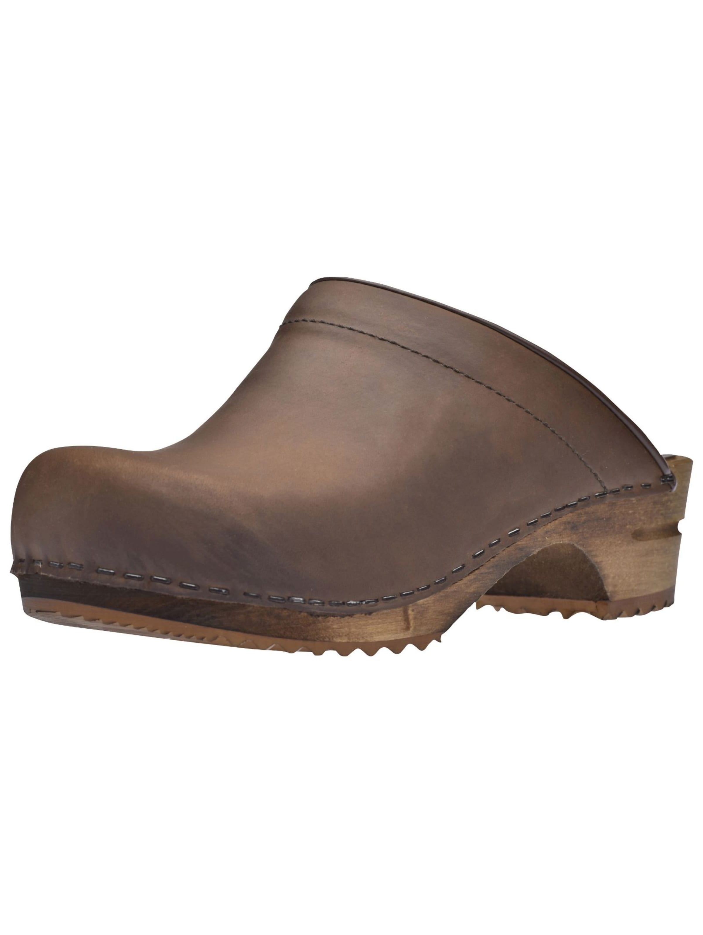 SANITA Clogs in Braun: Vorderseite