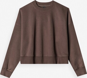 4F Спортивный свитшот в Коричневый: спереди