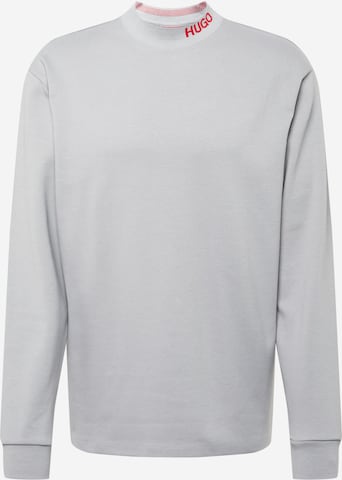 HUGO Shirt 'Dorrison' in Grijs: voorkant