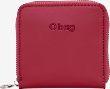 O bag Brieftasche In Widerstandsfähiges, Flexibles, Wasserdichtes Schaumkunststoffmaterial Komplett Mit Reißverschluss Aus Gummiertem Stoff O half wally in Rot: Vorderseite