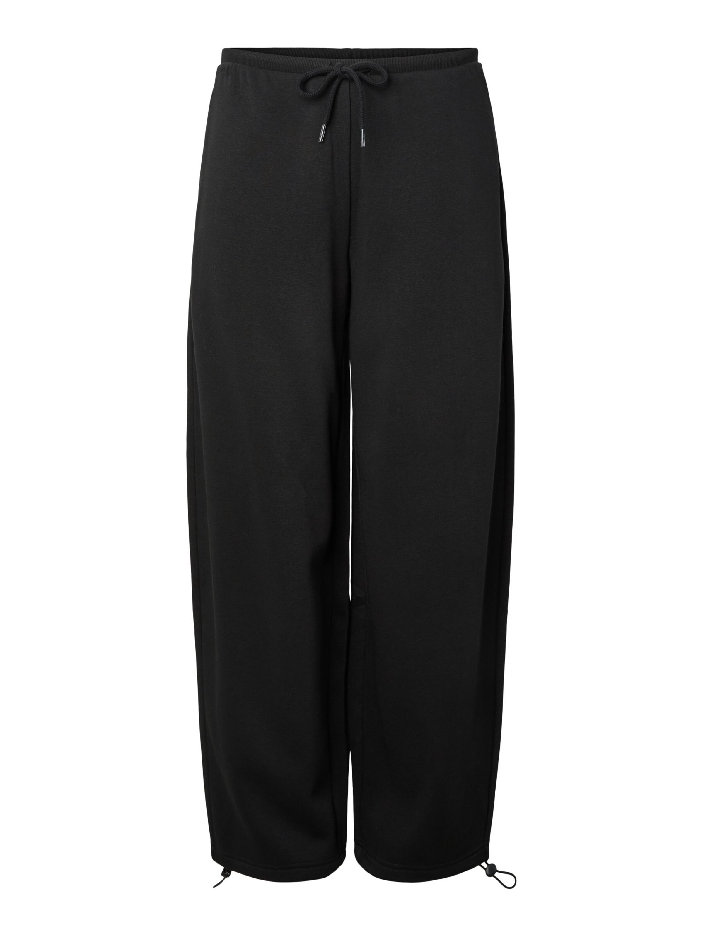 Regular Pantalon PIECES en noir : devant