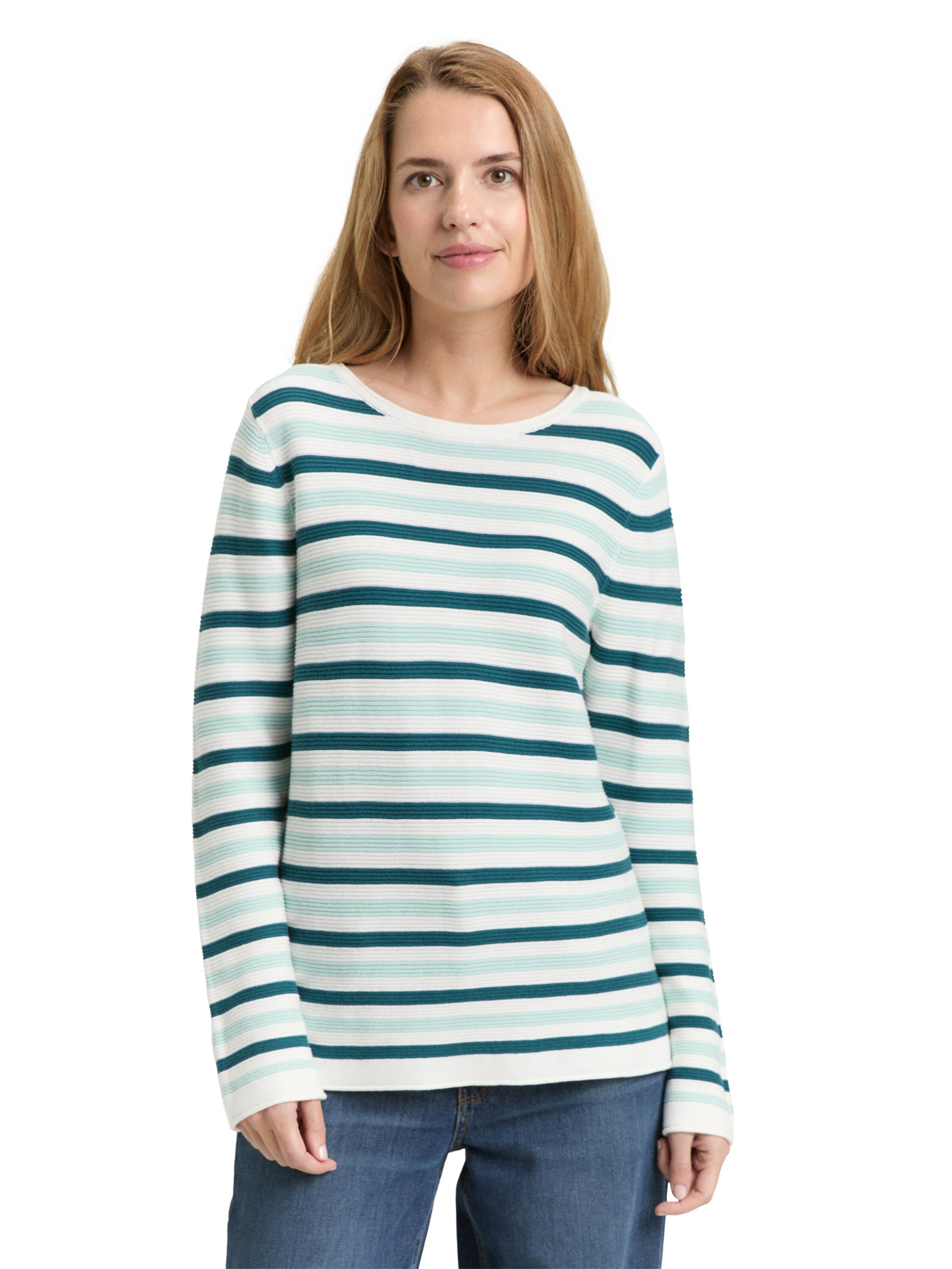 TOM TAILOR - Jersey en verde: frente