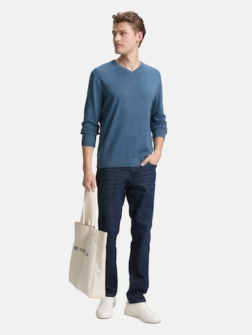 TOM TAILOR Sweater in Blue