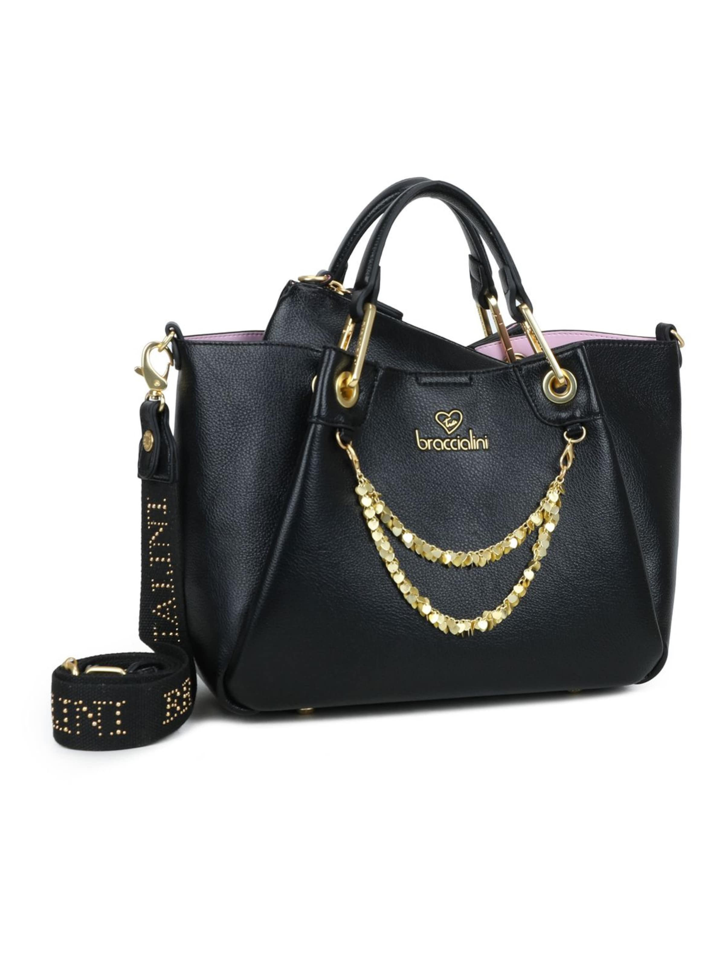 Braccialini Handtasche 'Amy'‌‌‌‌ in Schwarz: Vorderseite