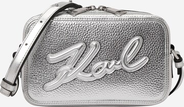 Karl Lagerfeld Crossbody bag in Silver: front