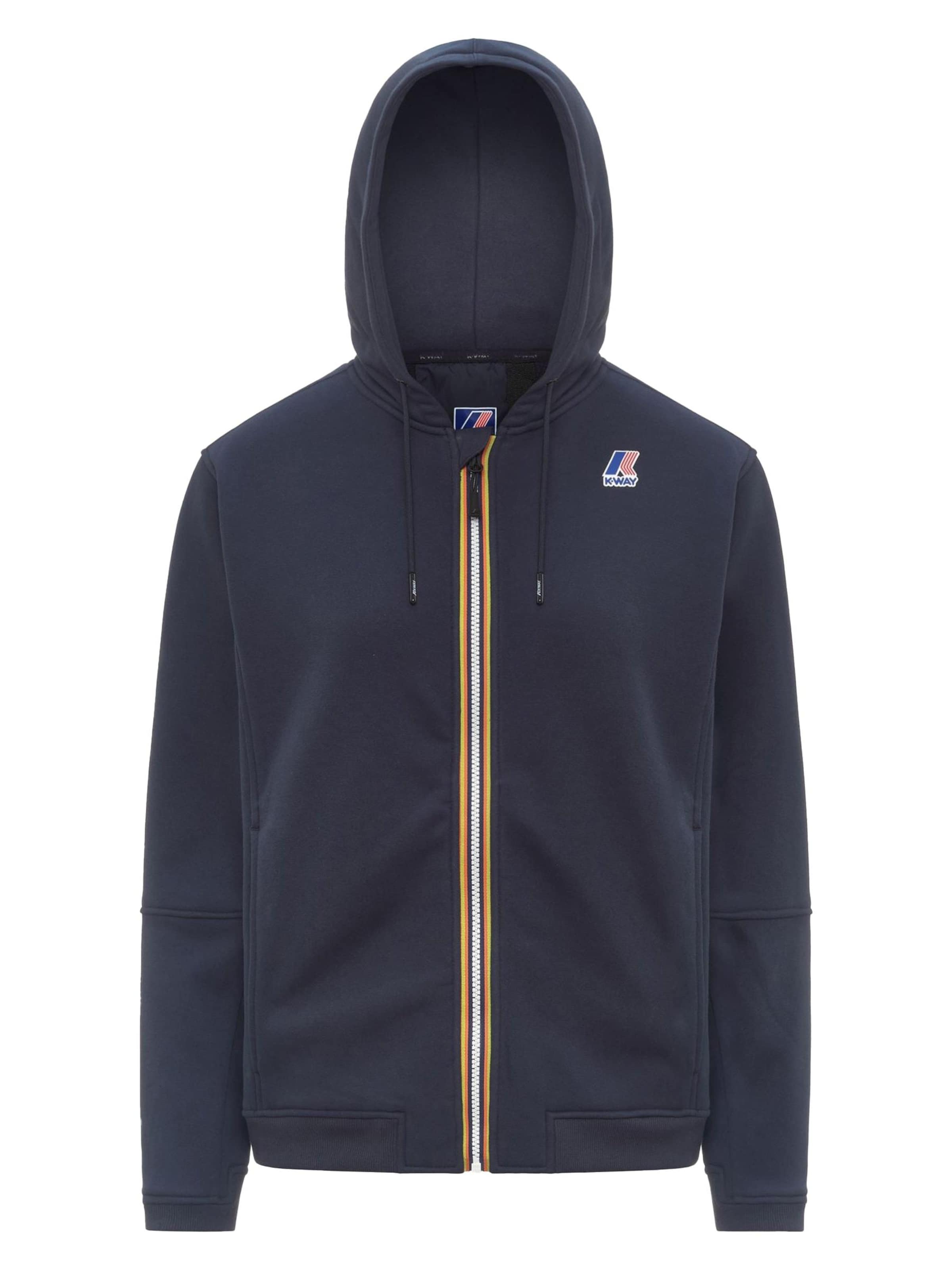 K-Way Sweatshirt in Blauw: voorkant