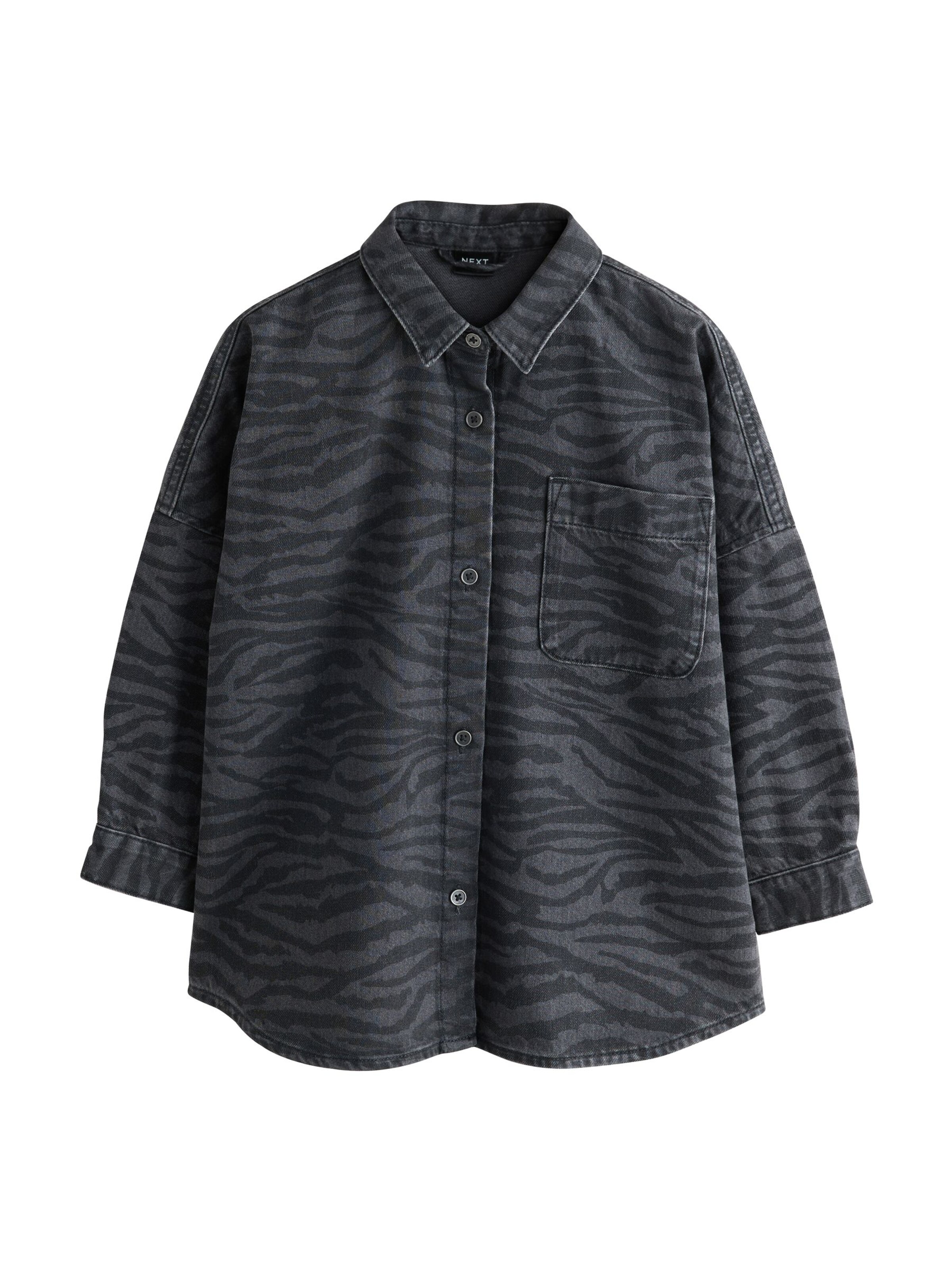 Next Bluse in Grau: Vorderseite