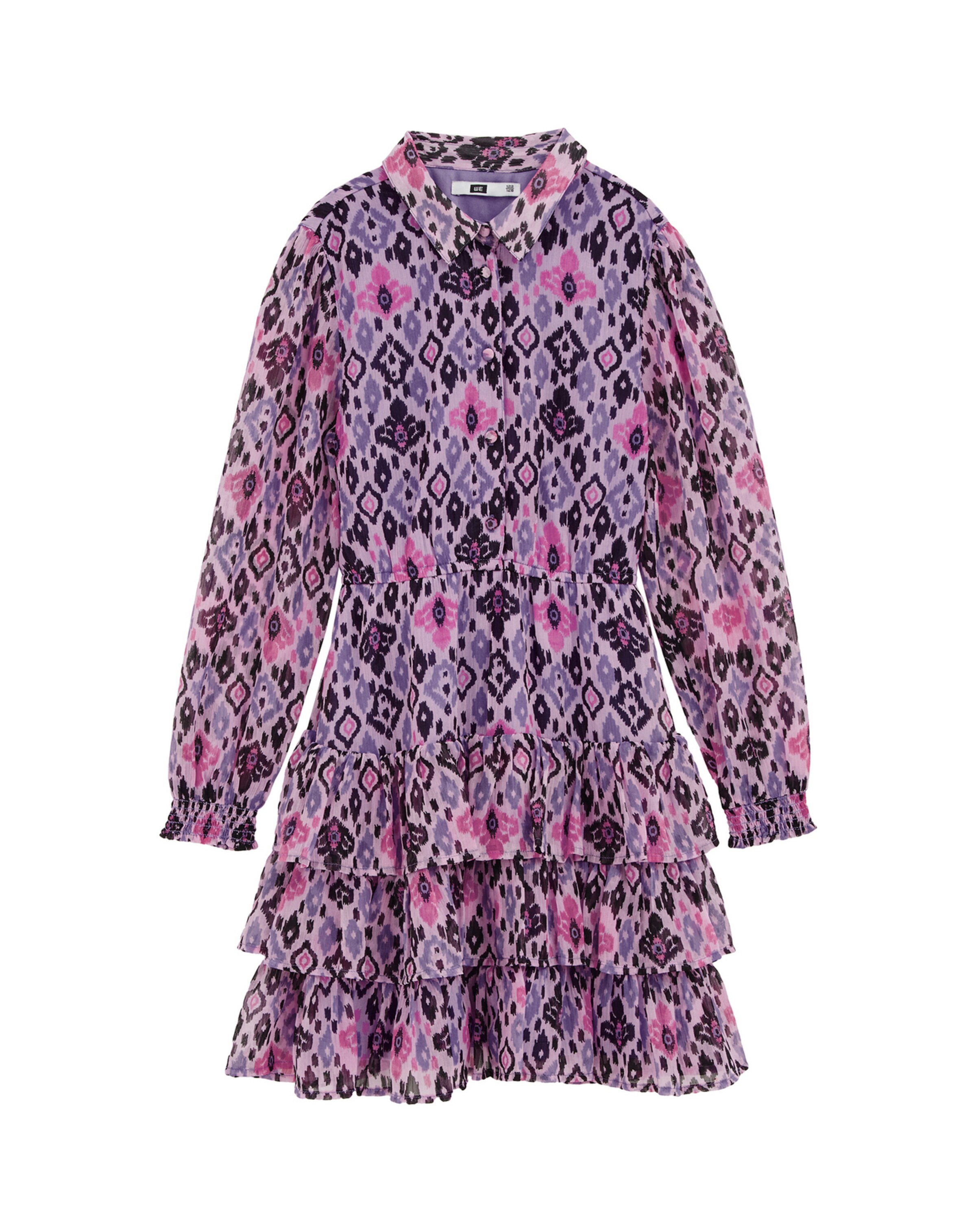Robe WE Fashion en violet : devant