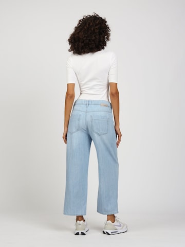 Gang Loosefit Jeans '94CAROL CULOTTE' in Blauw