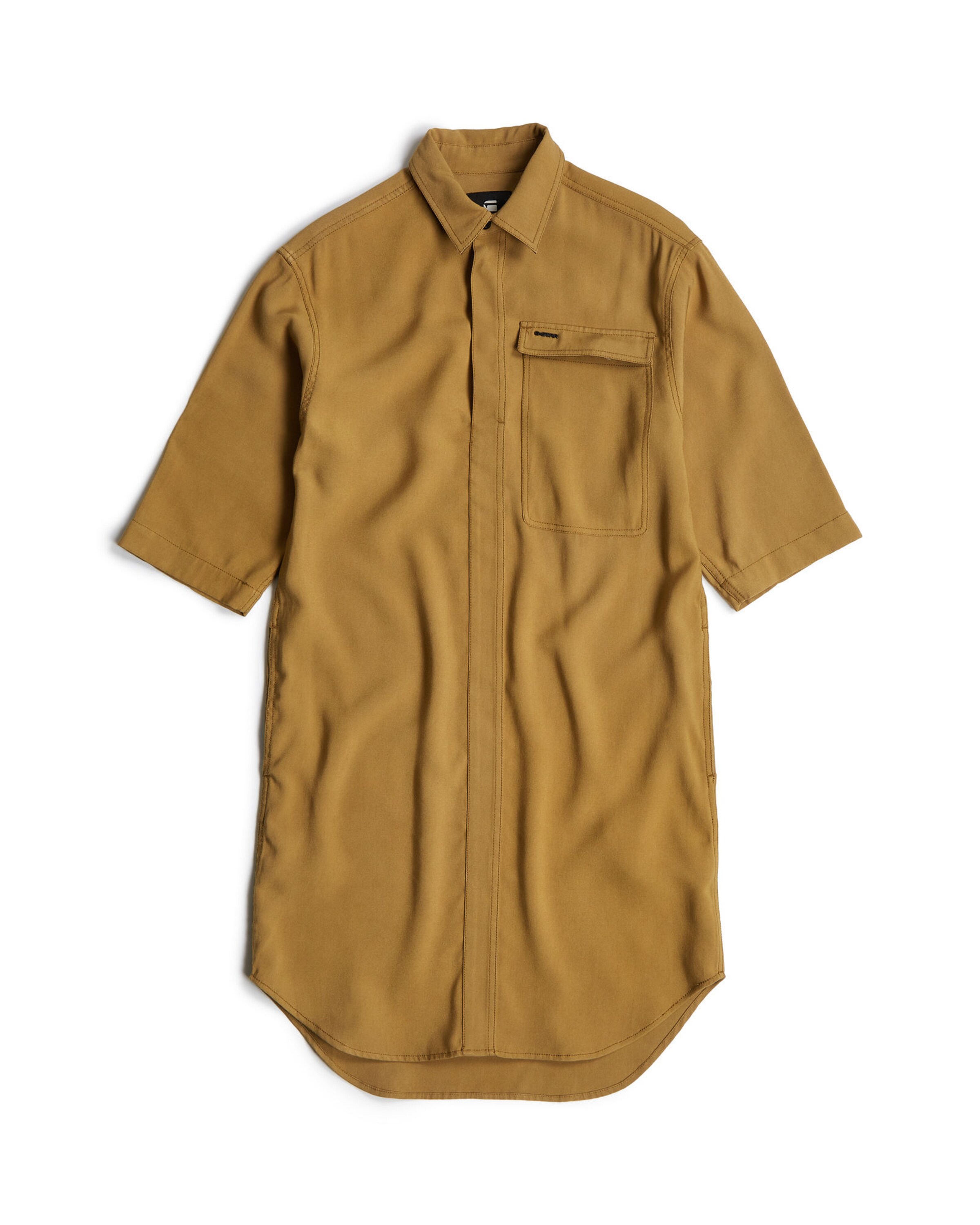 G-STAR Kleid in Beige: Vorderseite